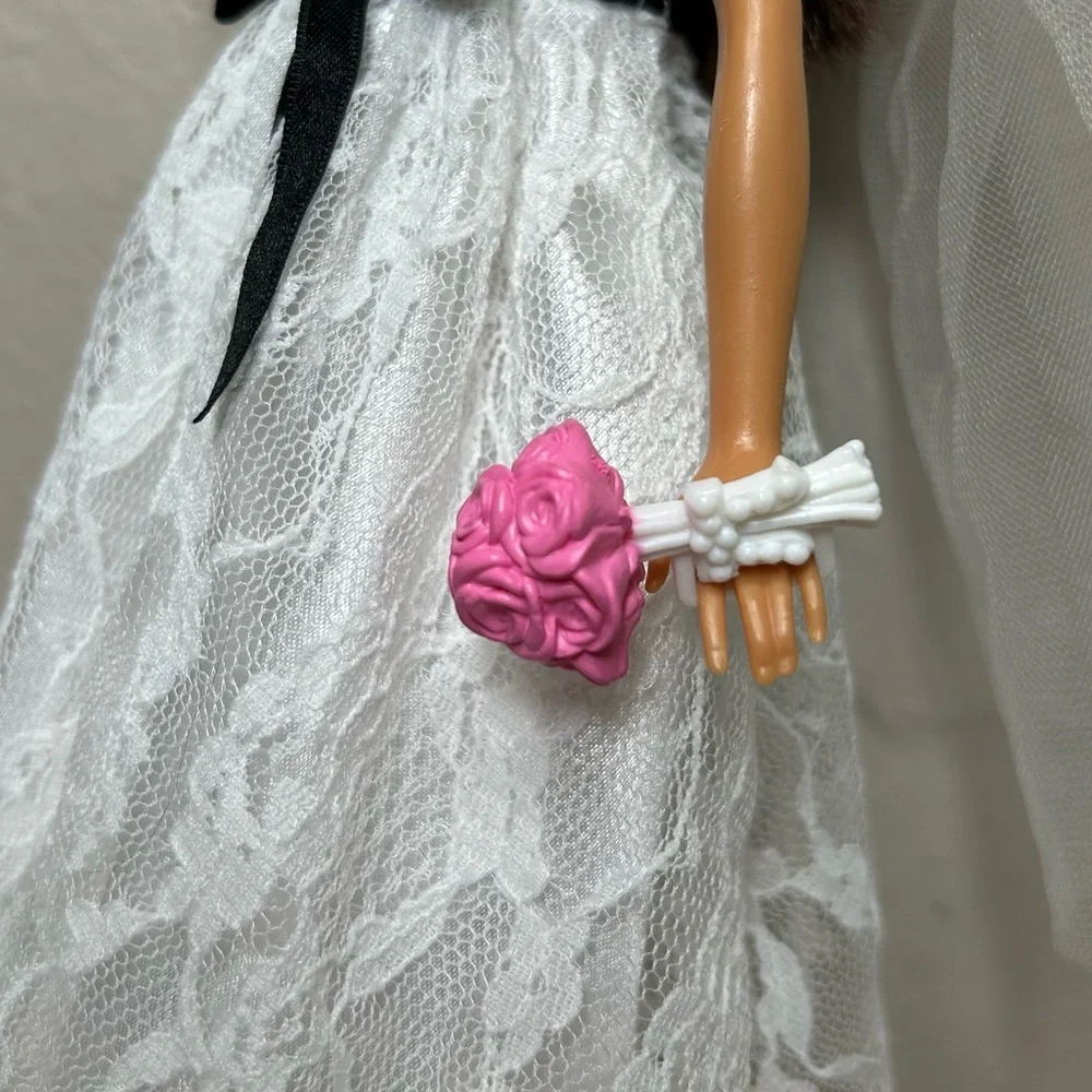 Barbie (2014) & Ken (2016) Dolls African American Bride & Groom Set Collectible